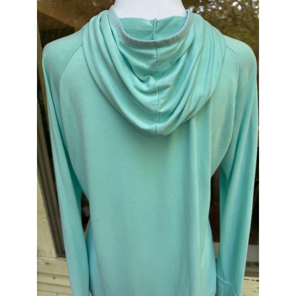 Free Fly Aqua Sun Bamboo Protective Outdoor Hoodie Size Medium - Picture 4 of 11